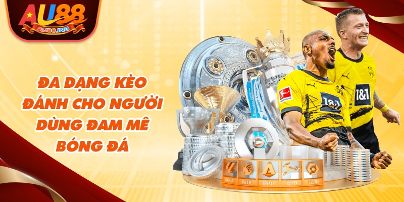 Đa dạng kèo đánh cho người dùng đam mê bóng đá